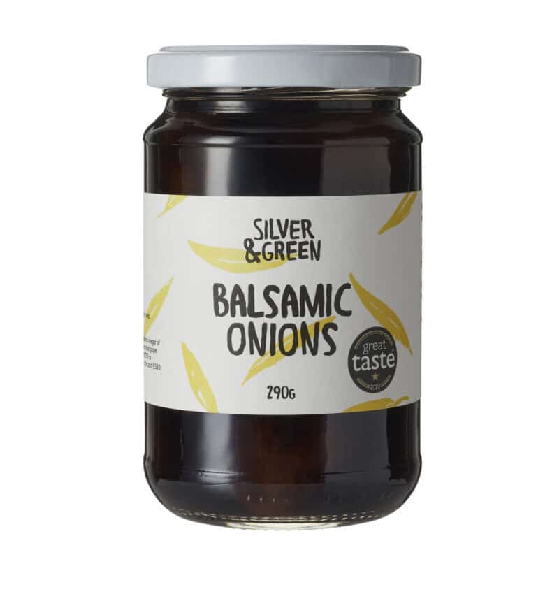Silver & Green 'balsamic onions'