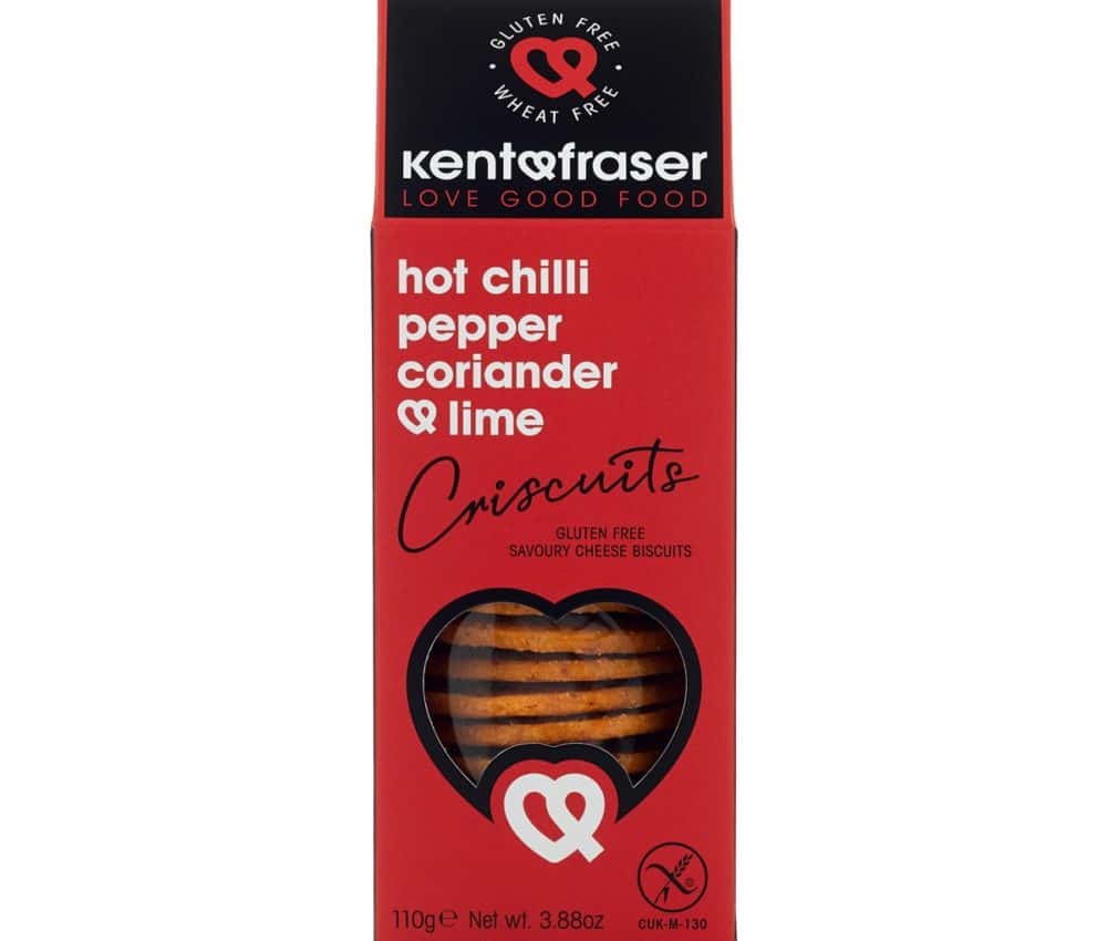 Kent & Frazer - Hot Chilli Pepper, Coriander & Lime - Gluten Free