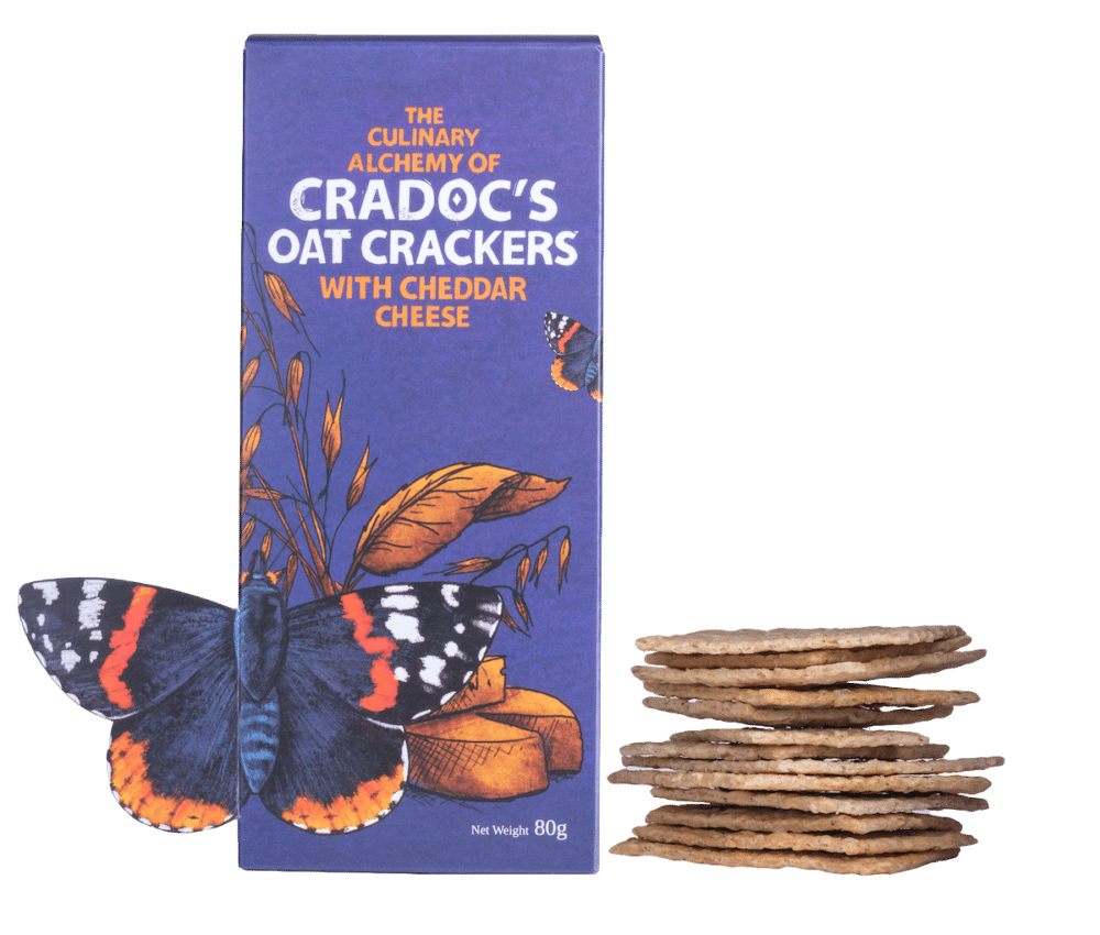 'Cradoc's' - Oat Crackers with Cheddar Cheese