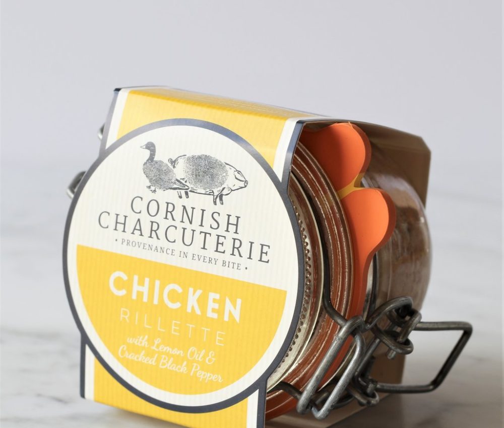 Cornish Charcuterie - Chicken Rillette with Lemon Oil & Cracked Black Pepper