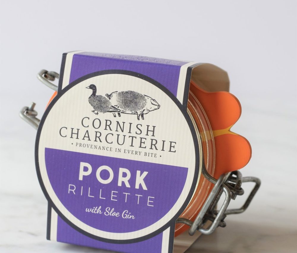 Cornish Charcuterie - Pork Rillette with Sloe Gin