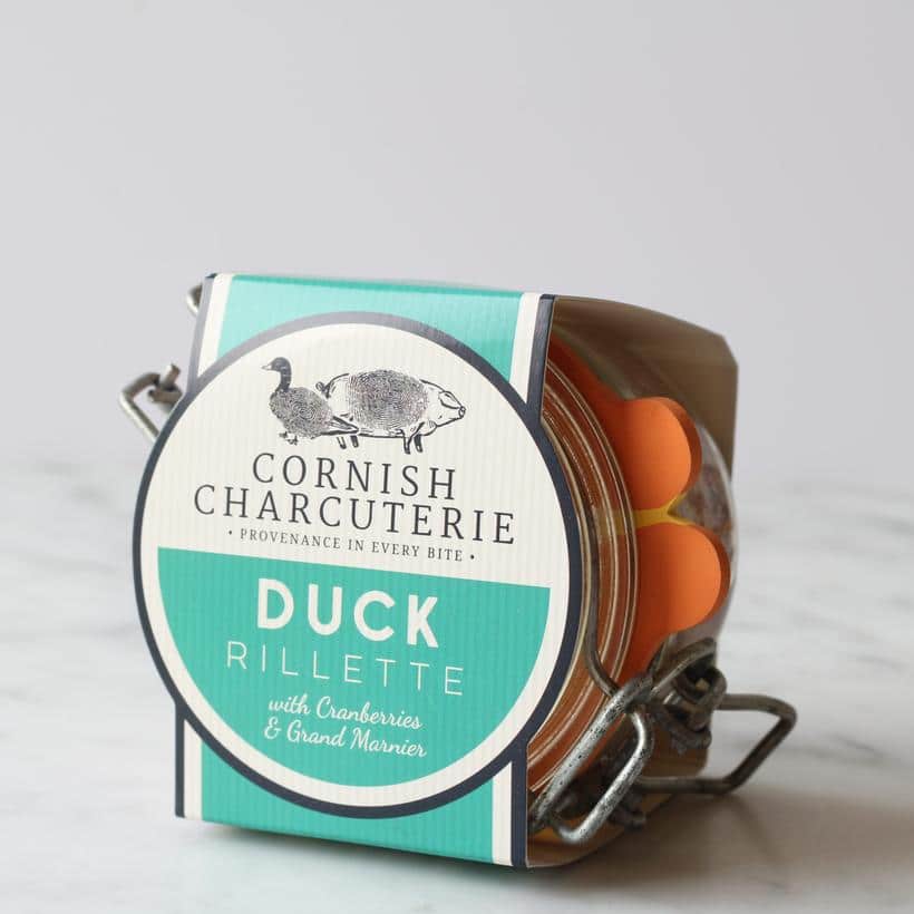 Cornish Charcuterie - Duck Rillette with Cranberries & Grand Marnier