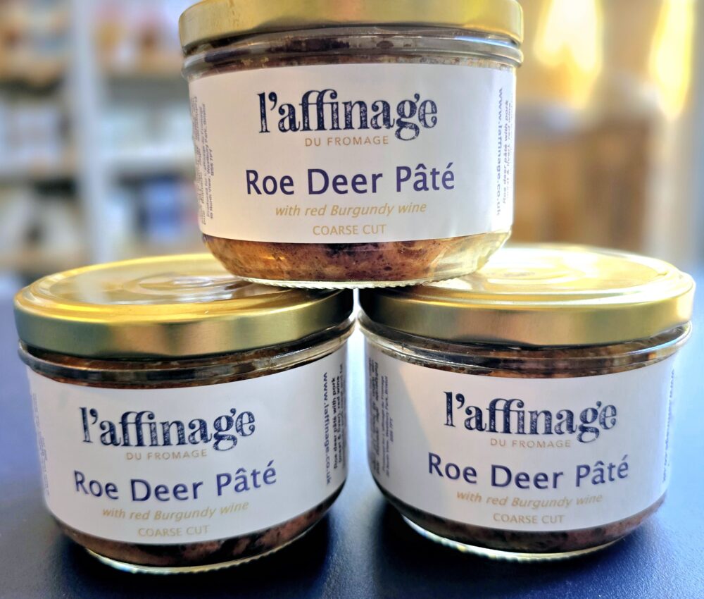 Roe Deer Pate with Red Wine (Coarse Cut) 180g