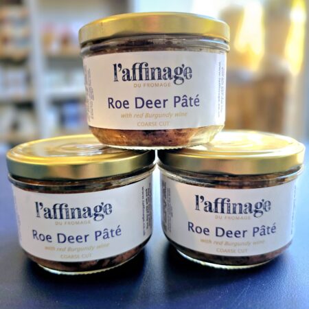 Roe Deer Pate with Red Wine (Coarse Cut) 180g