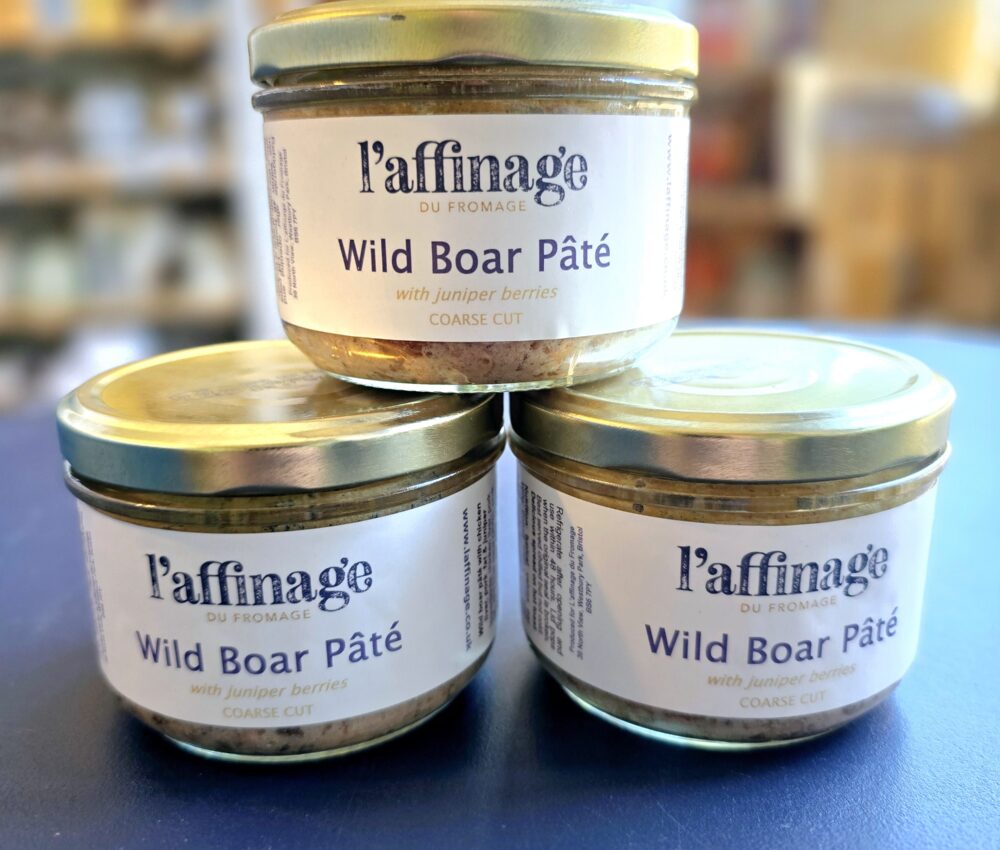 Wild Boar Pate with Juniper (Coarse Cut) 180g